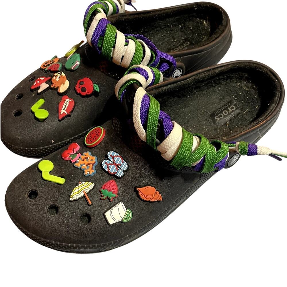 Crocs brand men's shoes size 13